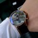 Copy IWC Schaffhausen Portuguese Grey Dial Rose Gold Case Black Leather Watch  (3)_th.jpg